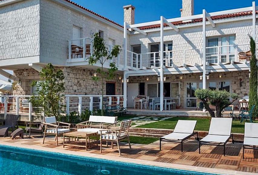 Ev Bharat Butique Hotel, Alacati Exterior photo